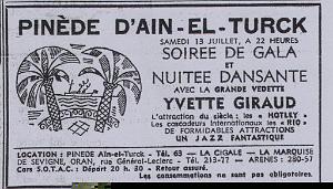 LA PINEDE D AIN EL TURCK